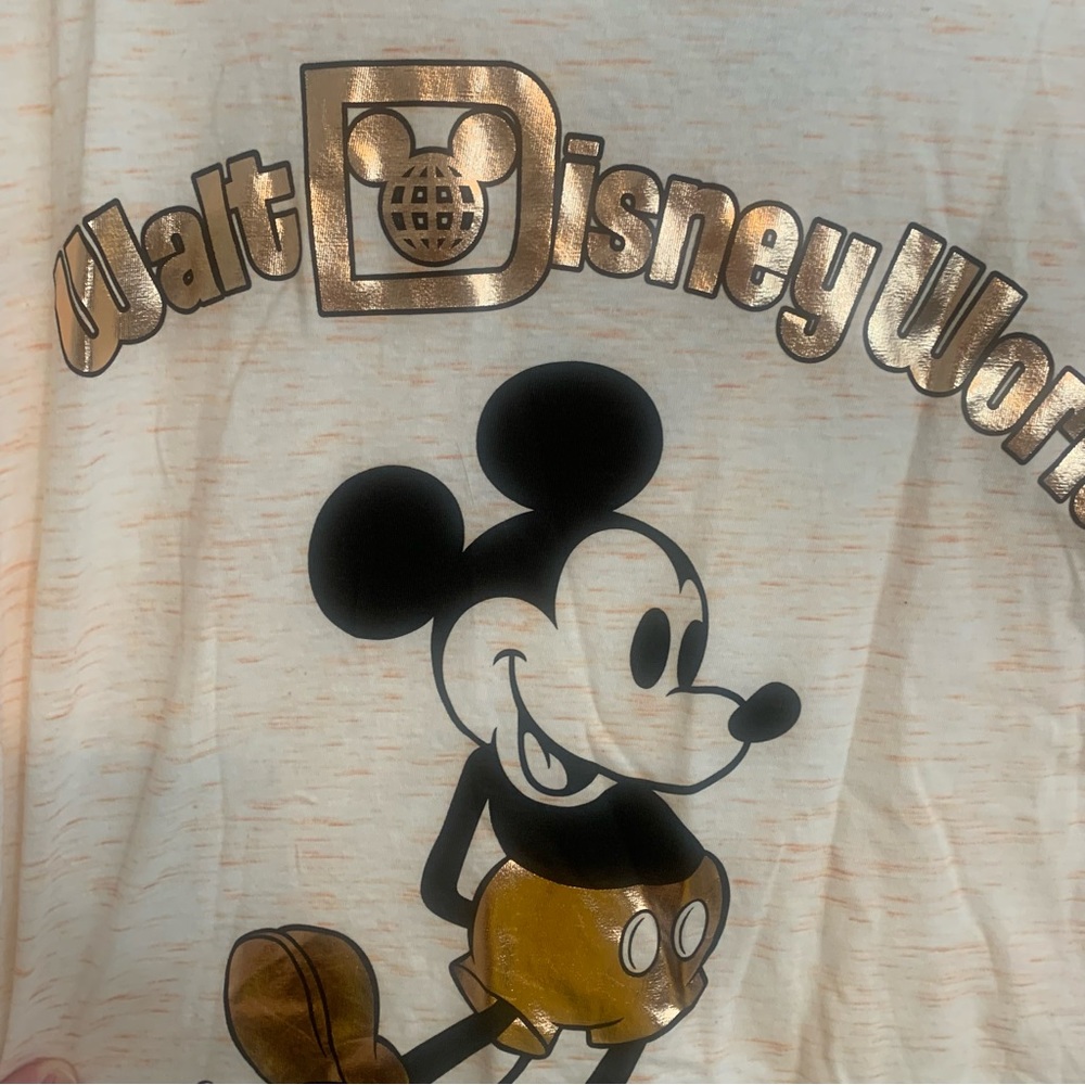 NWT. Disney Mickey Mouse rose gold tank top 2X. - Picture 4 of 11